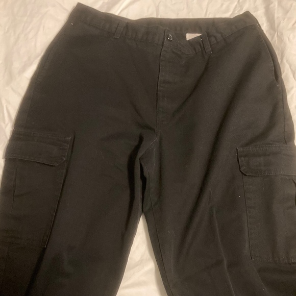 Dickies men’s black cargo pants 36 x 32 - Picture 1 of 4
